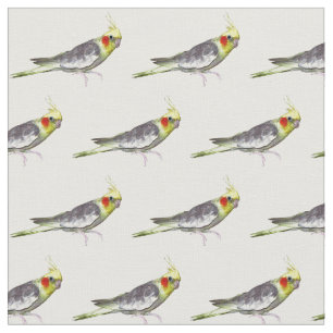 Cockatiel Fabric (Choose Your Colour)