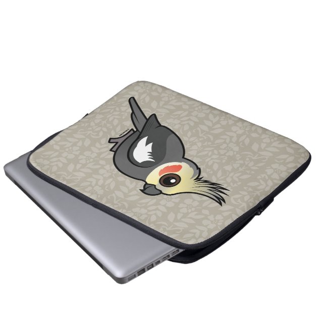 Cockatiel Laptop Sleeve (Front Bottom)