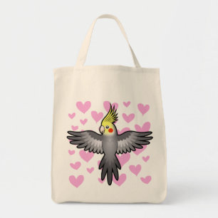 Cockatiel Love Tote Bag
