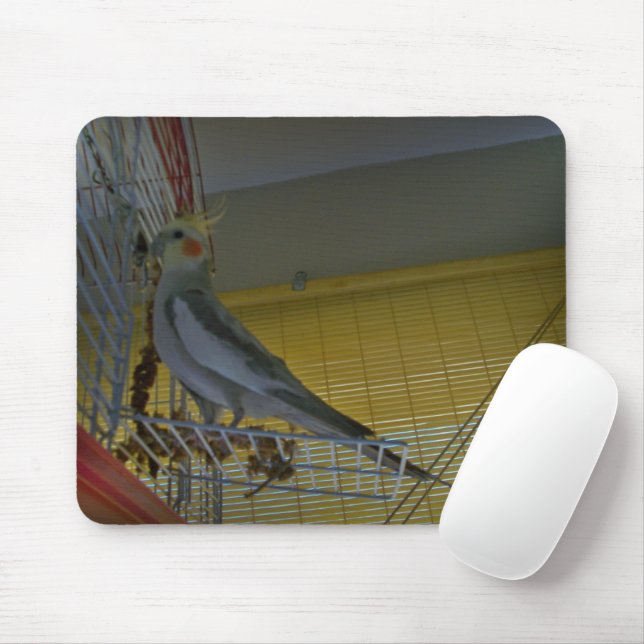 Cockatiel Mouse Pad (With Mouse)