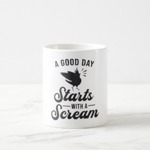 Cockatiel Owners A Good Day Funny Cockatiels Bird Coffee Mug