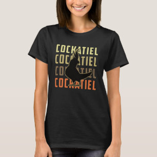 Cockatiel Owners Parrot Lover Cute Cockatiels Bird T-Shirt