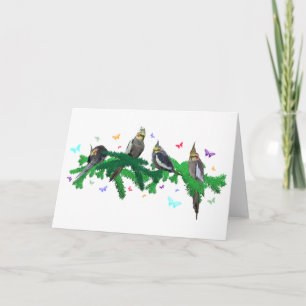Cockatiel Party Card