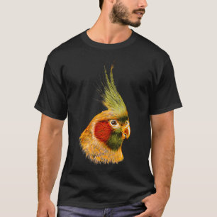 Cockatiel Pet Bird Novel Design For Wildlife, Natu T-Shirt