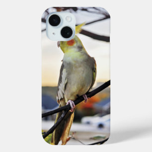 Cockatiel Profile Photograph iPhone 15 Case