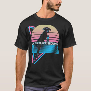 Cockatiel Retro Salt Shaker Security T-Shirt