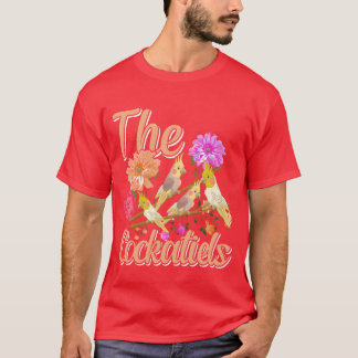 Cockatielhe Cockatiels Bird Lovers vintage T-Shirt