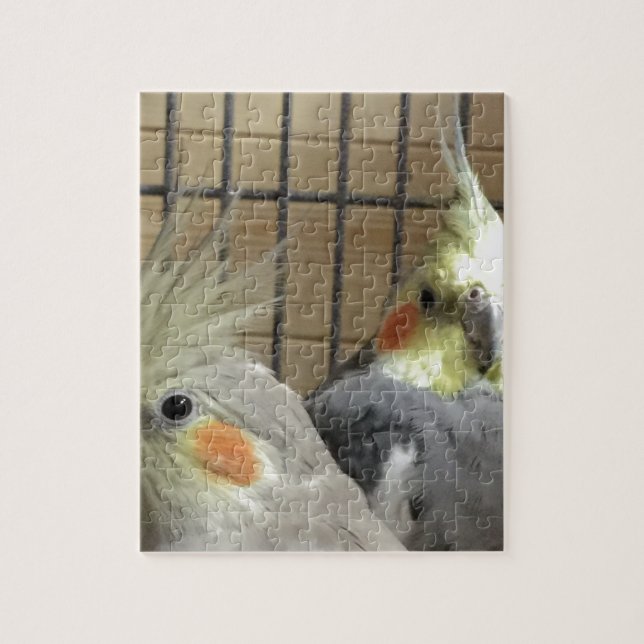 Cockatiels Jigsaw Puzzle (Vertical)