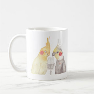 Cockatiels mug Funny Cockatiel Gift for Bird lover
