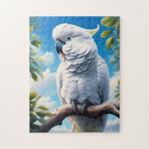 Cockatoo art  jigsaw puzzle