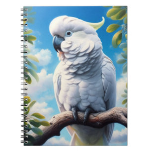Cockatoo art notebook