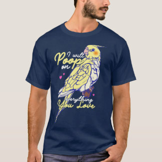 Cockatoo Bird Pet Birds Cockatoos Animals Gifts Sh T-Shirt