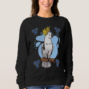 Cockatoo Blue Design Parrot Stuff Cockatoos Sweatshirt