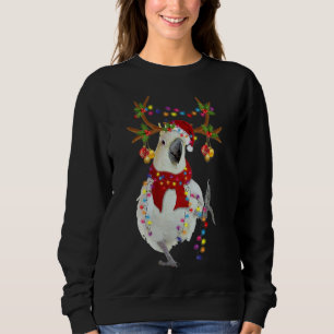 Cockatoo Gorgeous Reindeer Christmas Tree Light Xm Sweatshirt
