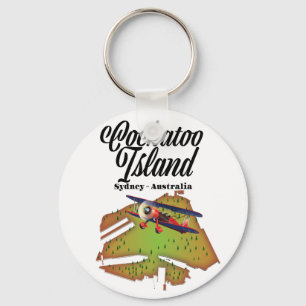 cockatoo island Sydney Australia Key Ring