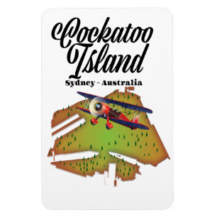 cockatoo island Sydney Australia Magnet