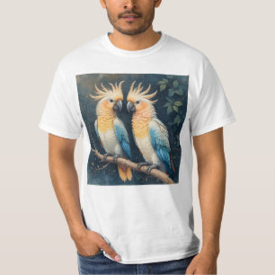 Cockatoo Parrot Couple T-Shirt