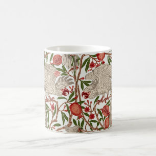 Cockatoo & Pomegranate by Walter Crane Art Nouveau Coffee Mug