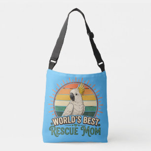 Cockatoo Rescue Bird Mum Crossbody Bag