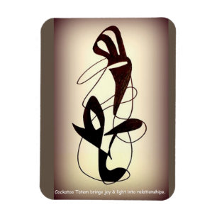 Cockatoo Totem Magnet