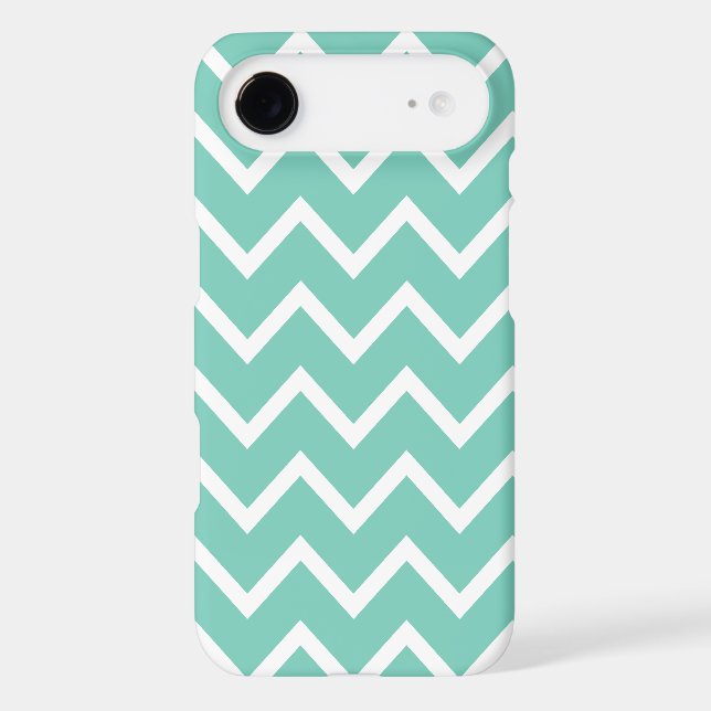 Cockatoo Turquoise Chevron Iphone 4S Case (Back)