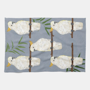 Cockatoos - Australian wildlife Tea Towel
