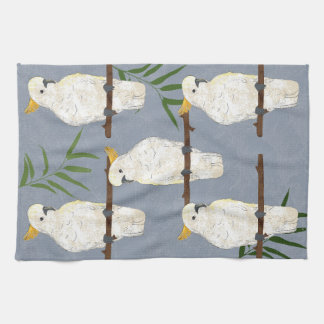 Cockatoos - Australian wildlife Tea Towel