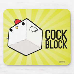 Cockblock Mouspad Mouse Pad