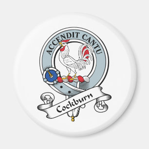 Cockburn Clan Badge Magnet