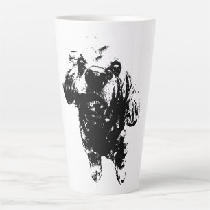 Cocker Sketch – Bold Ink Latte Mug