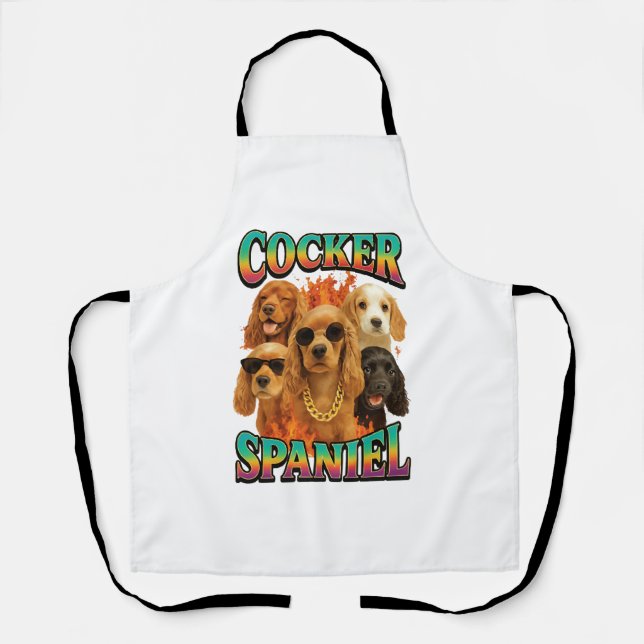 Cocker Spaniel  Apron (Front)