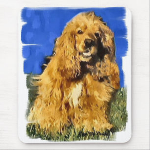 Cocker Spaniel Art Gifts Mouse Pad