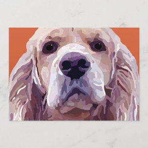 Cocker Spaniel Attitude Greeting Card