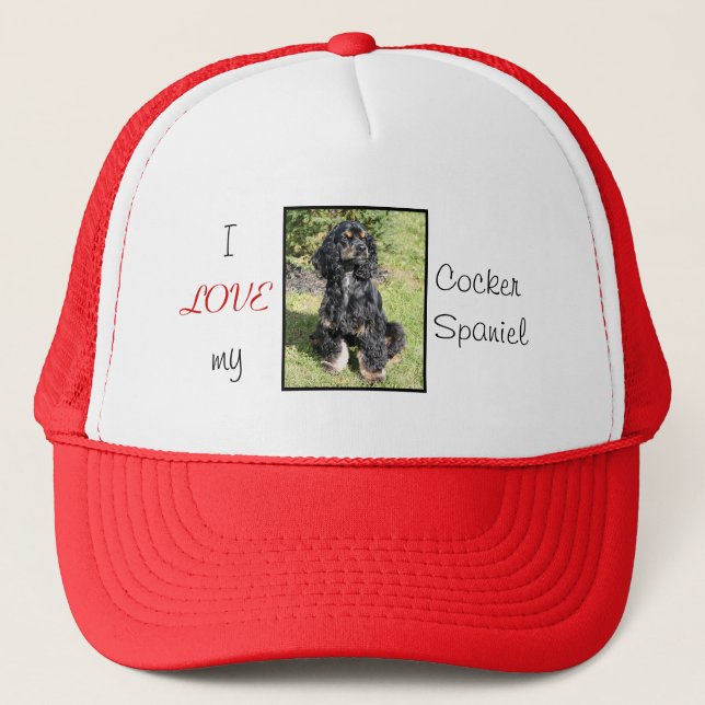 Cocker Spaniel Ball Cap (Front)