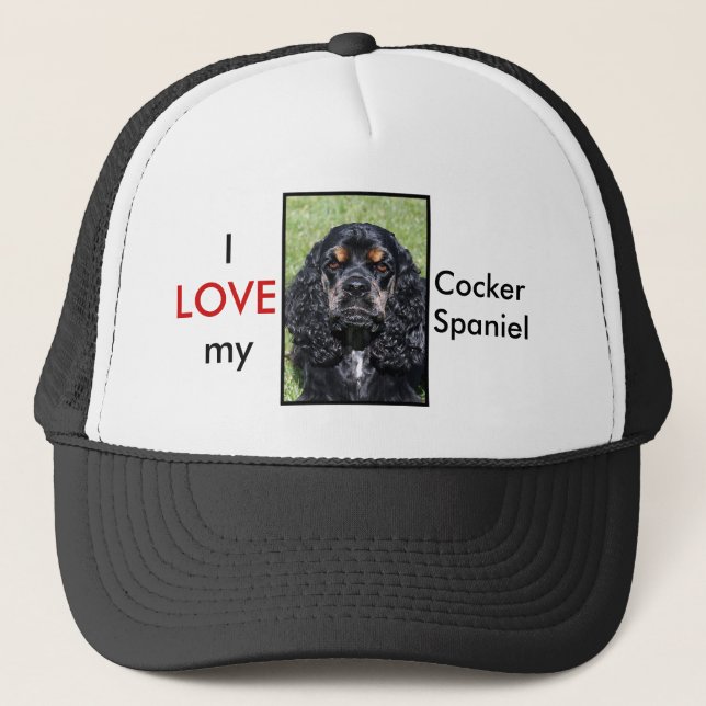 Cocker Spaniel Ball Cap (Front)