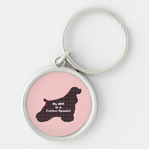 Cocker Spaniel BFF Key Ring