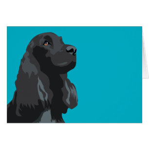 Cocker Spaniel - Black - Basic Breed Templates