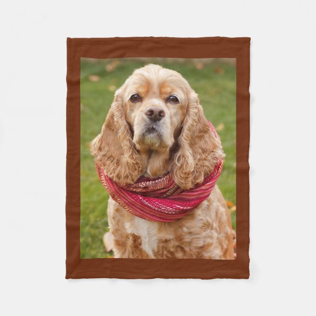 Cocker Spaniel Blanket (Front)