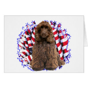 Cocker Spaniel (brown) Patriot