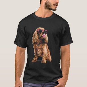 Cocker Spaniel Bubble Gum T-Shirt