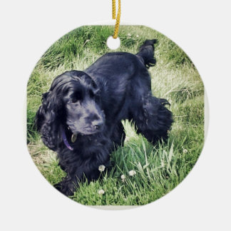 Cocker Spaniel Ceramic Ornament