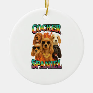 Cocker Spaniel  Ceramic Ornament