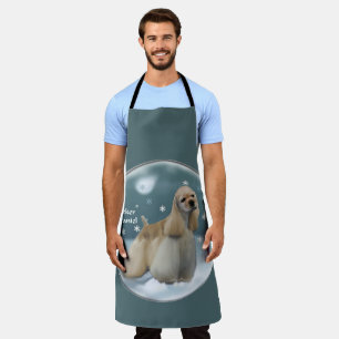Cocker Spaniel Christmas Apron
