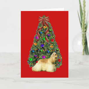 Cocker Spaniel Christmas Card Tree