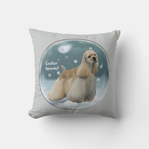 Cocker Spaniel Christmas Gifts Cushion