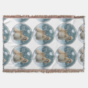 Cocker Spaniel Christmas Gifts Throw Blanket