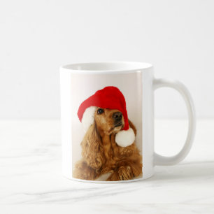 Cocker Spaniel Christmas Santa Mug