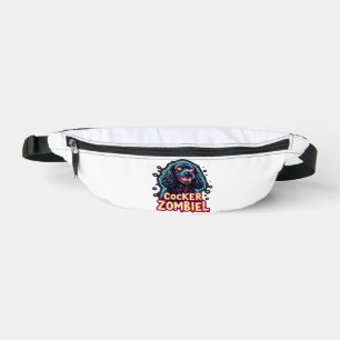 Cocker Spaniel Cockie Zombie Dog Halloween Essenti Bum Bags