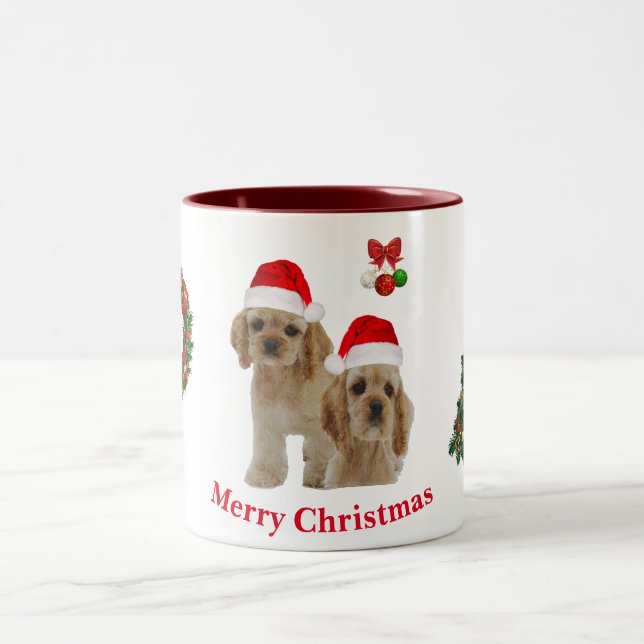 Cocker spaniel  coffee mug (Center)