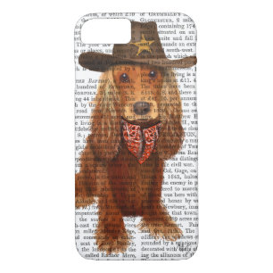 Cocker Spaniel Cowboy 2 iPhone 8/7 Case